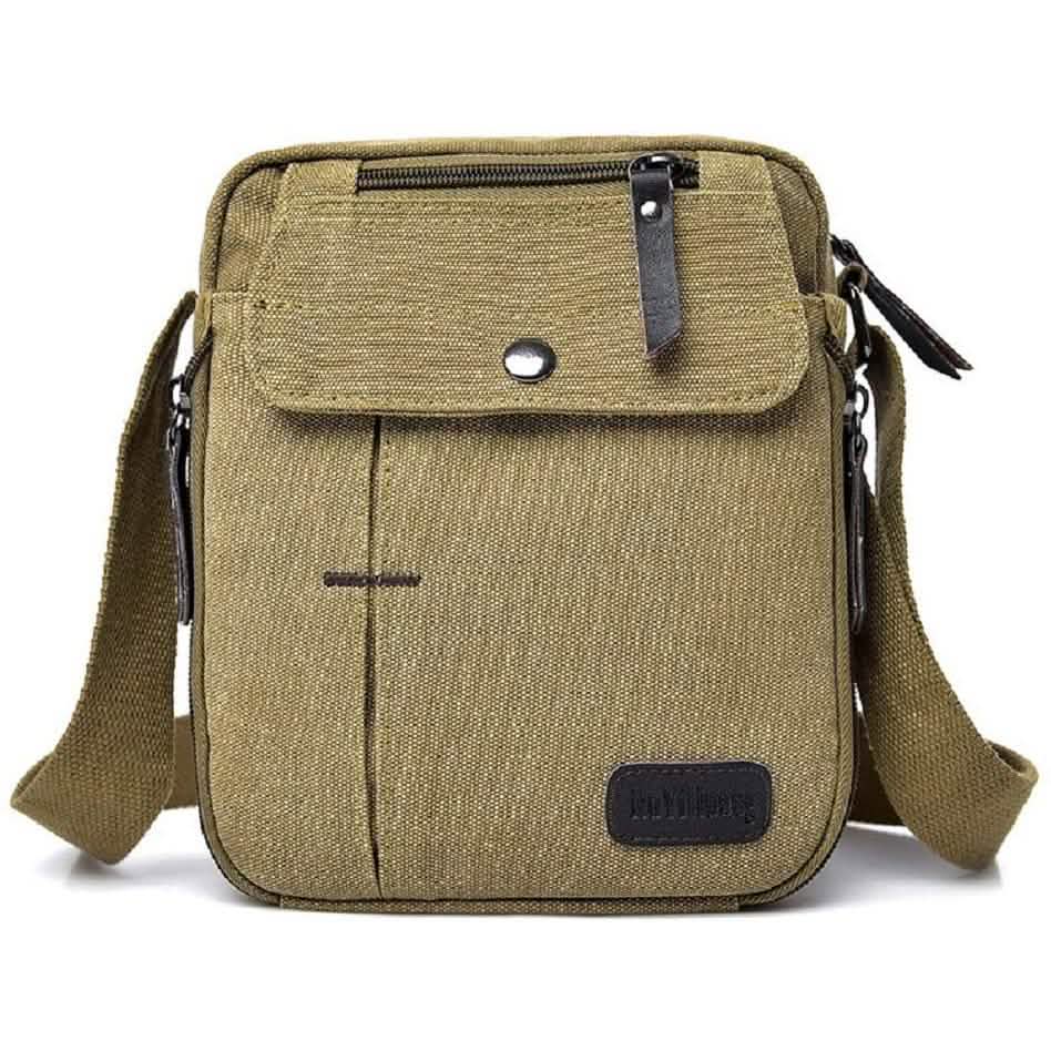 Canvas Travel Wallet Casual Messenger Bag
