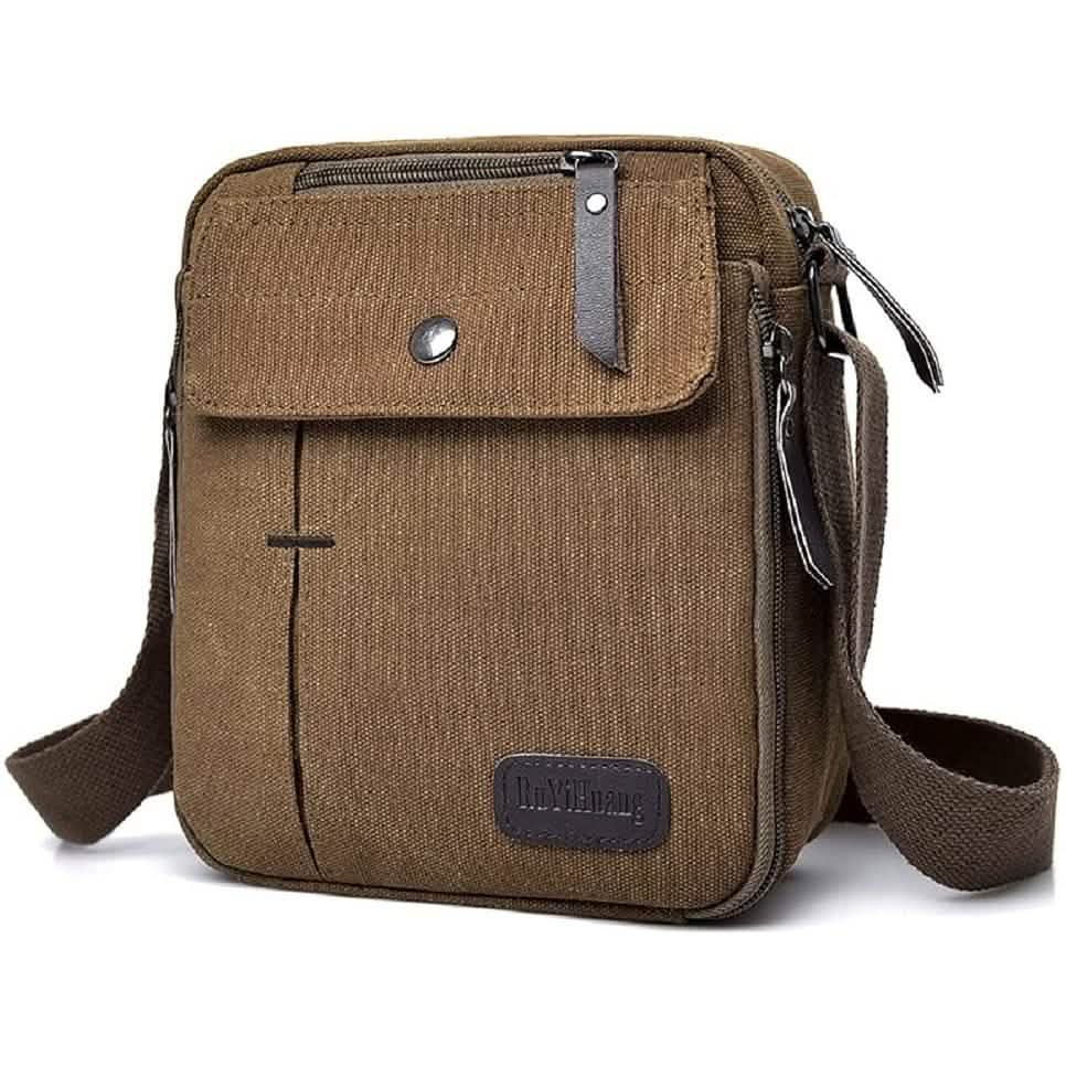 Canvas Travel Wallet Casual Messenger Bag