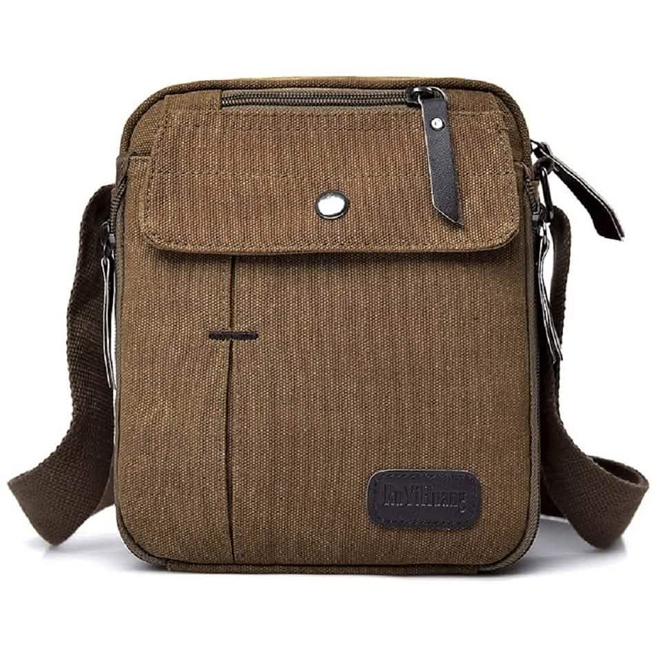 Canvas Travel Wallet Casual Messenger Bag