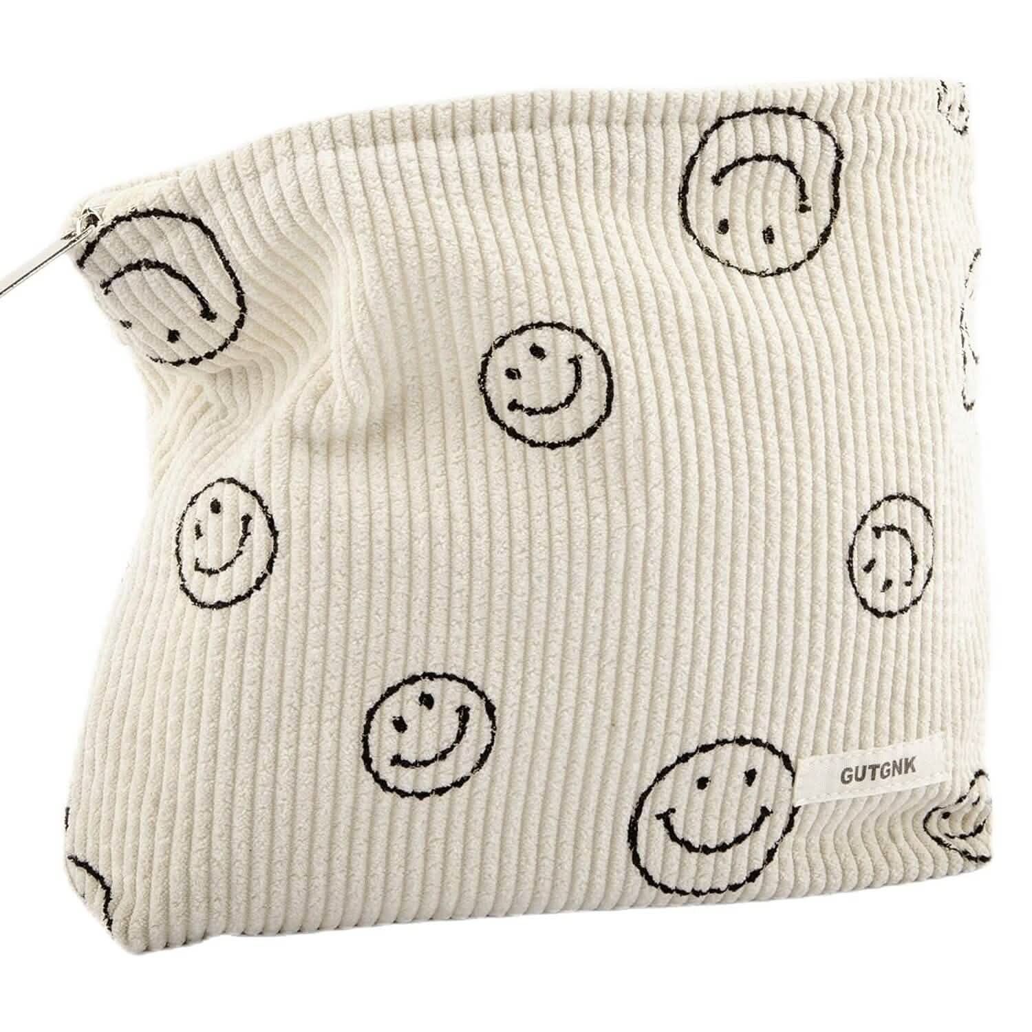 Chic Corduroy Travel Pouch for Women