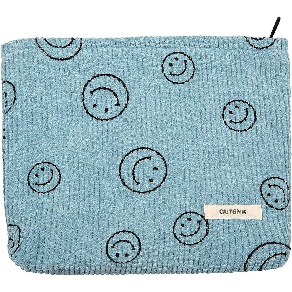 Chic Corduroy Travel Pouch for Women